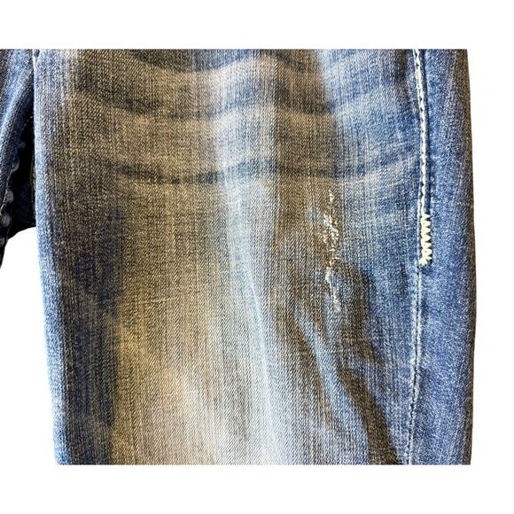 Vigoss The New York Boot Cut Mid Rise Jeans Size 11/12 Rhinestone Y2K - Picture 7 of 16